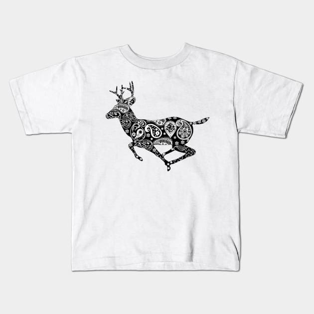 Stag Kids T-Shirt by Danger Noodle